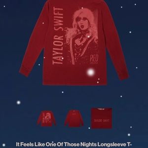 Red (Taylors Version) Long Sleeve Tee